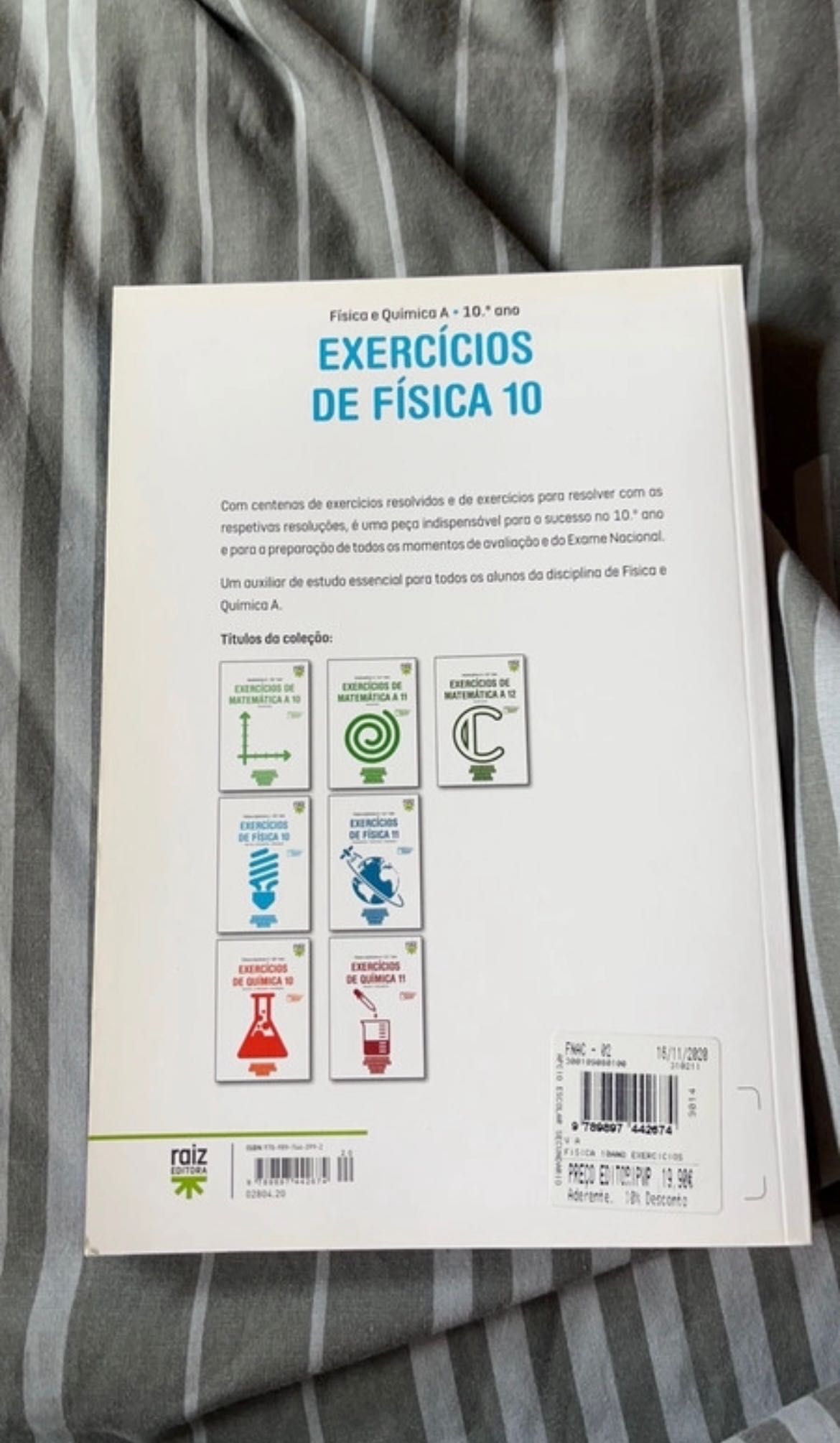 Livro de Exercícios de Física 10o ano Raiz