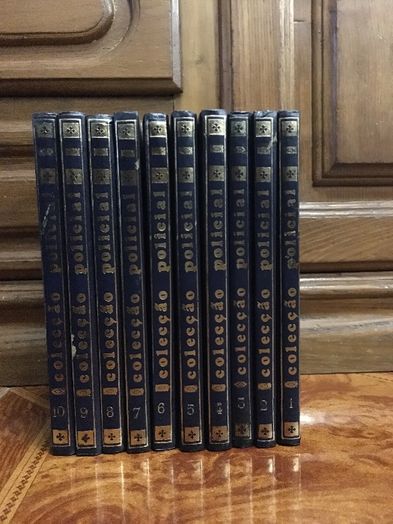 Coleção Policial - 10 livros de 1977