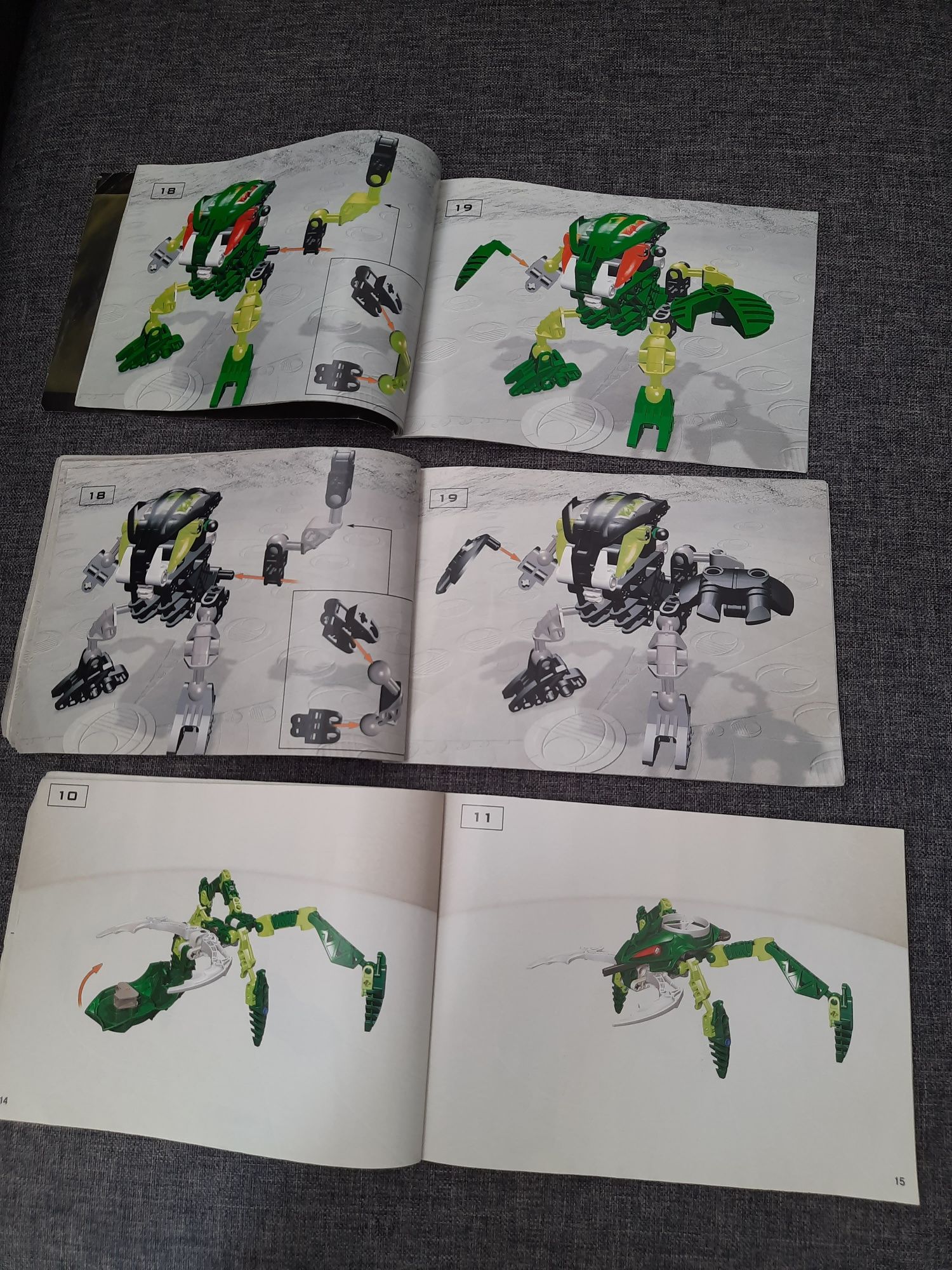 Lego Bionicle 8564 lehvak instrukcje