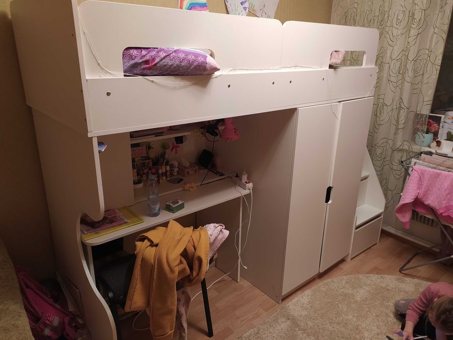 Кровать двохяросна