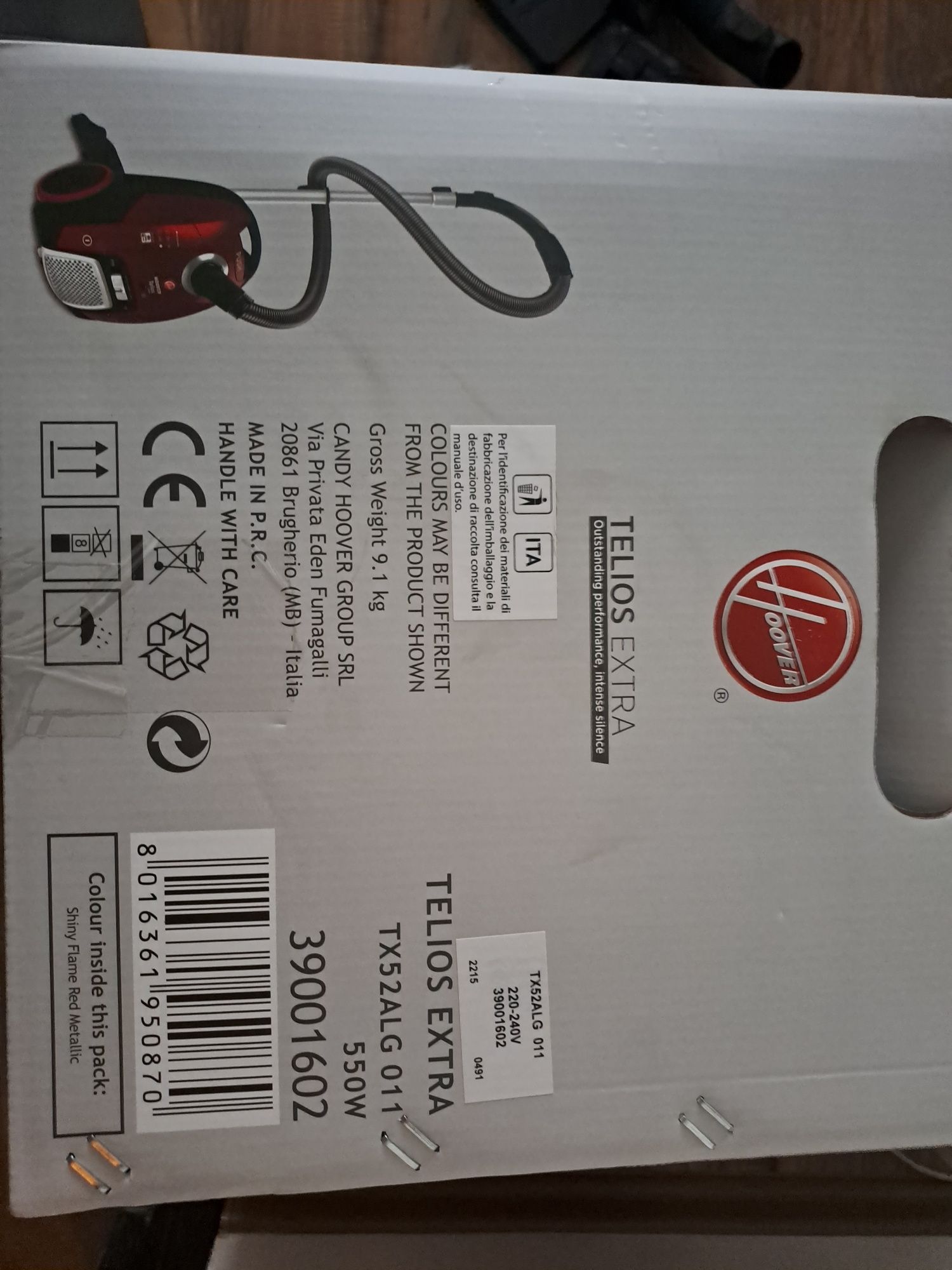 Nowy cichy odkurzacz Hoover Telios Extra