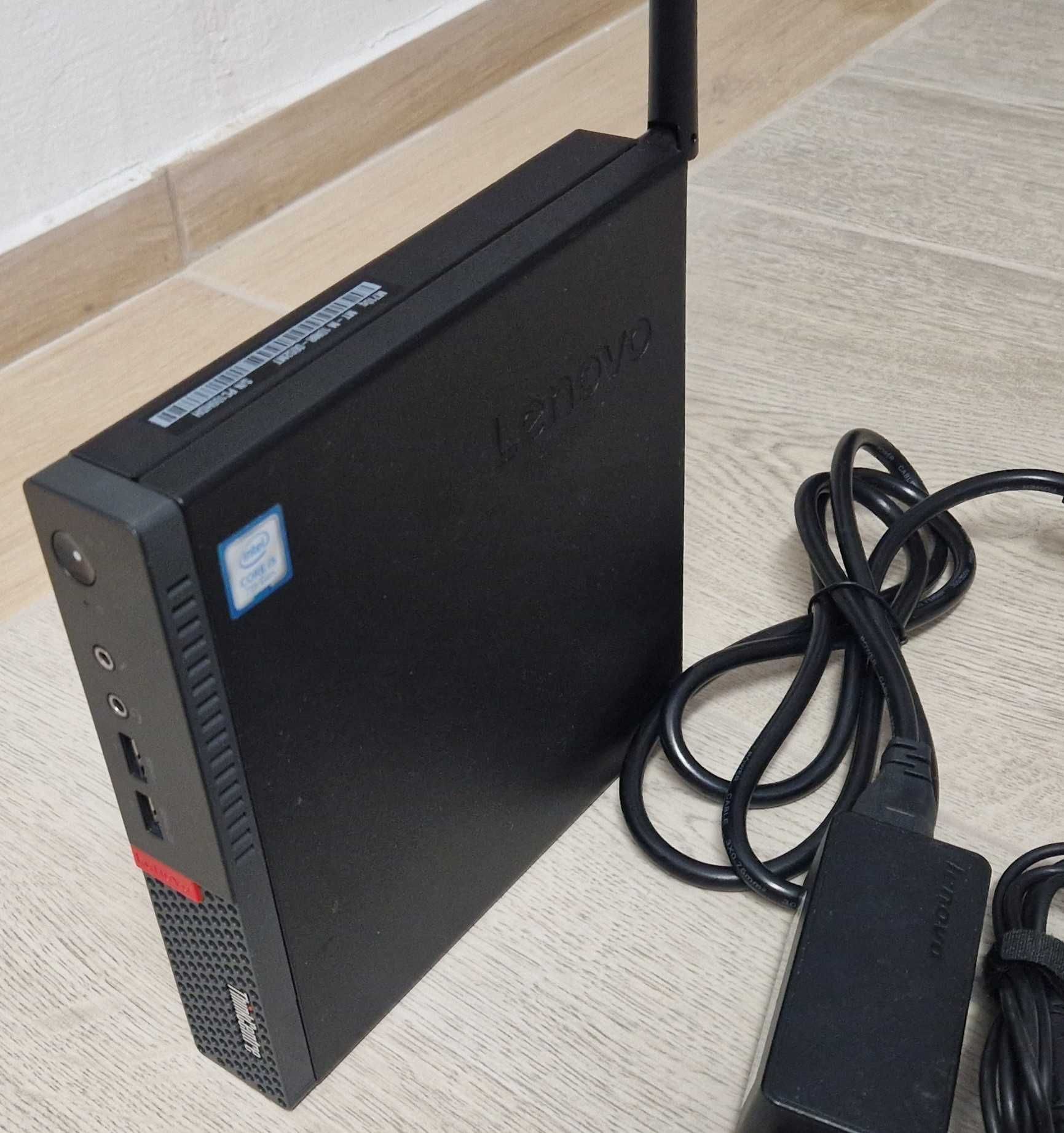 Mini PC 7-mej gen. Lenovo M710Q i5-7400T 16/256GB NVMe WiFi / BT W11
