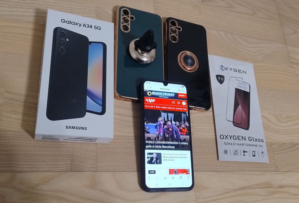 Smartfon Samsung Galaxy A34 5g czarny 6/128 GB