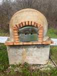 Forno de pizza, forno a lenha, 1,20m