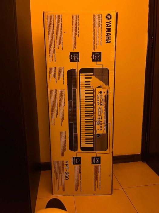 Yamaha YPY-260 novo. piano/teclado