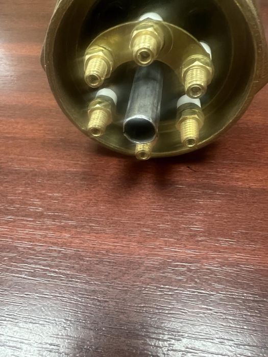 Блок тенів прямий, 10500 Вт, різьбовий 2», нержавійка, 220 В