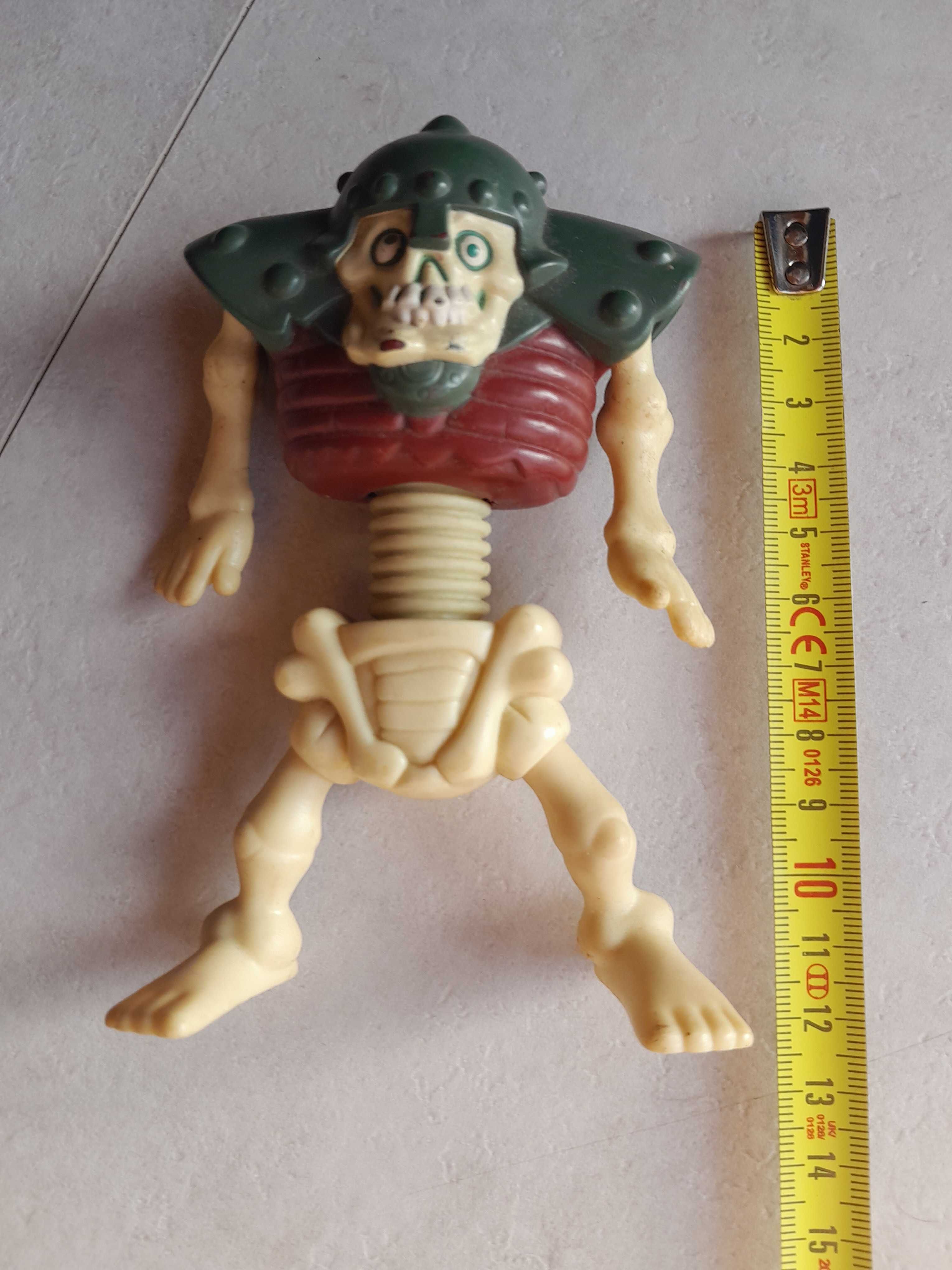 Stara zabawka figurka szkielet Stretch Screamer Toy Quest 2003 McD's