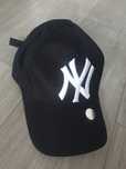Czapka z daszkiem NY czarna nowa biały napis New York Yankees