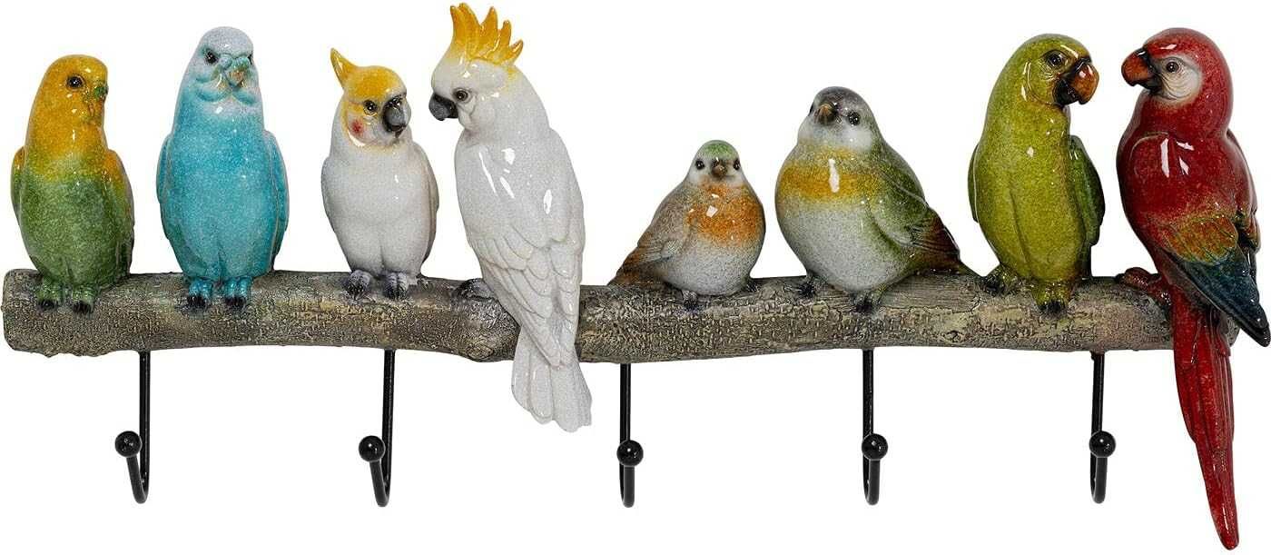 Вішалка для одягу Kare Exotic Birds настінна 24 x 54 x 6,5 см