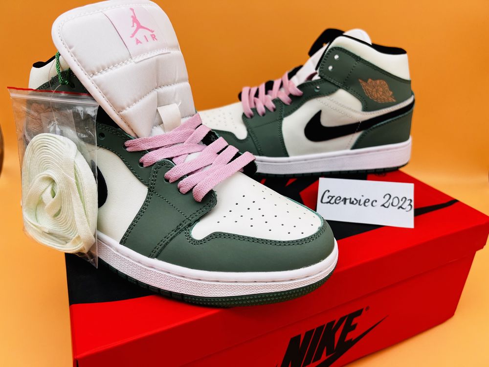 Nowe buty Nike Air Jordan 1 Dutch Green rozm. 41