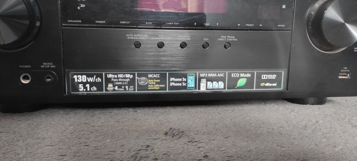 kino domowe  Pioneer amplituner  + pilot + moduł bluetooth instrukcja