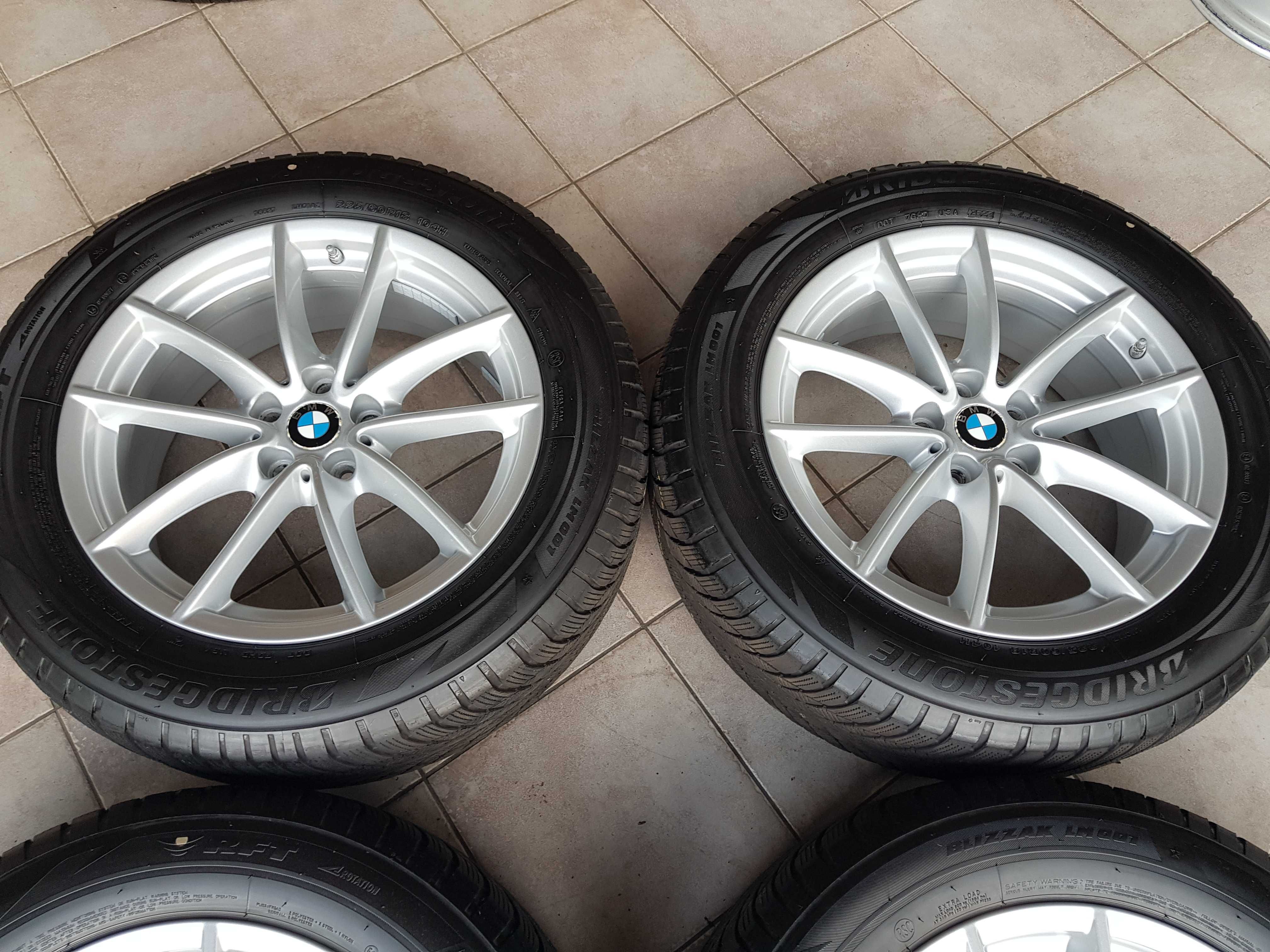 Koła felgi zimowe BMW X3 G01 X4 G02 7x18 is22 5x112 opony 225/60/18