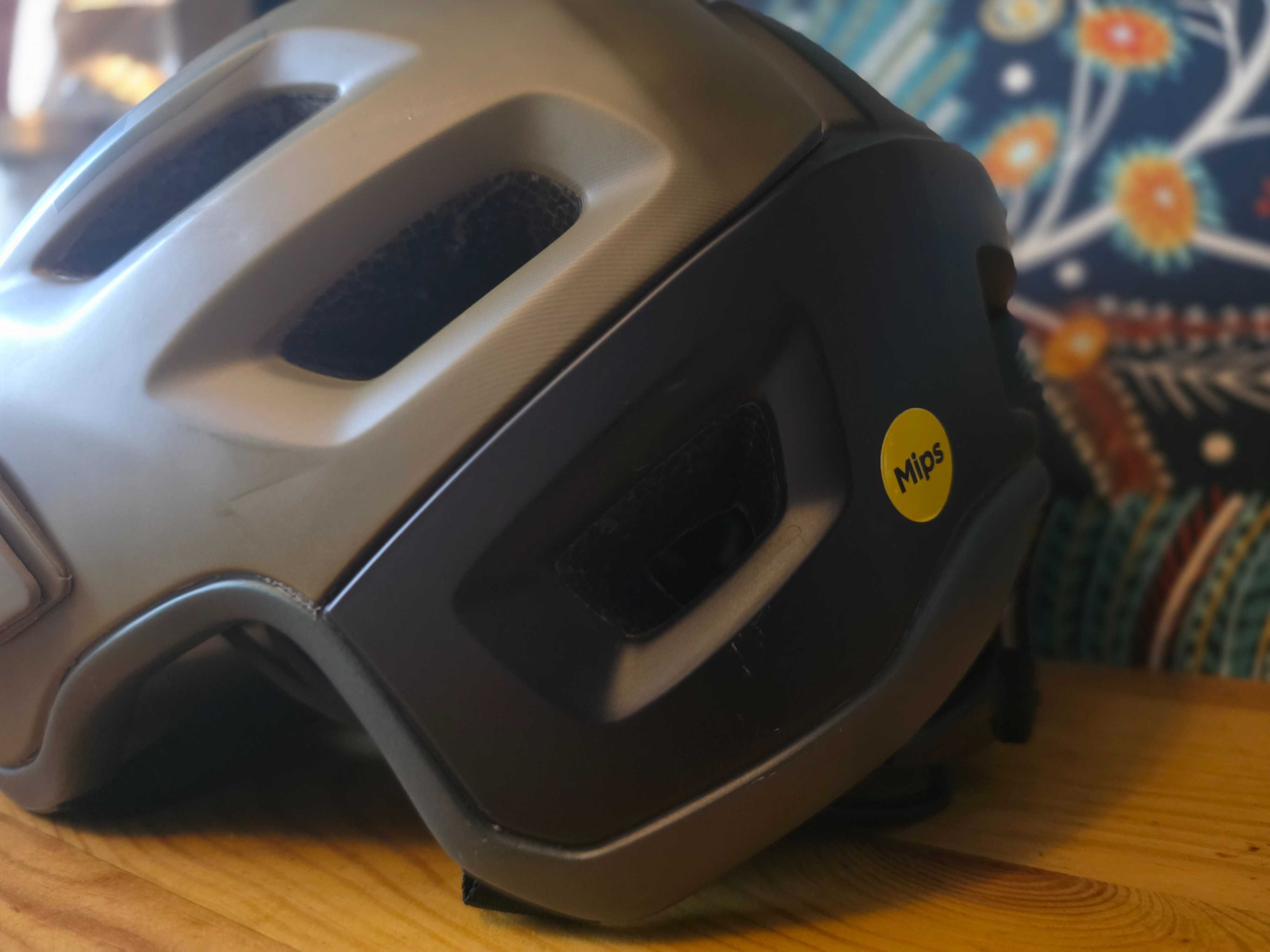 Kask rowerowy MET Roam MIPS zielony camo l 58-62cm DH FR z daszkiem