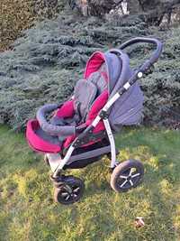 Wózek 2w1 Baby Merc spacerówka i nosidełko