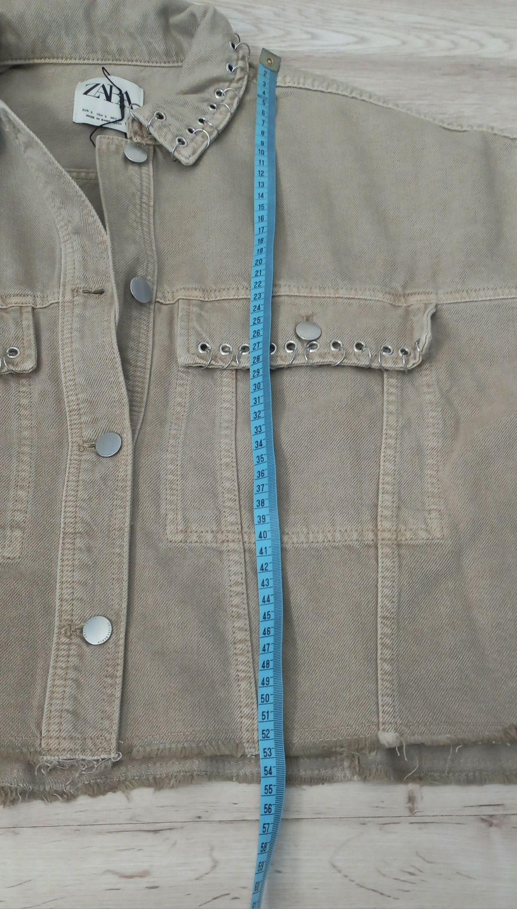 Oversizowa Kurtka katana jeansowa XS-L