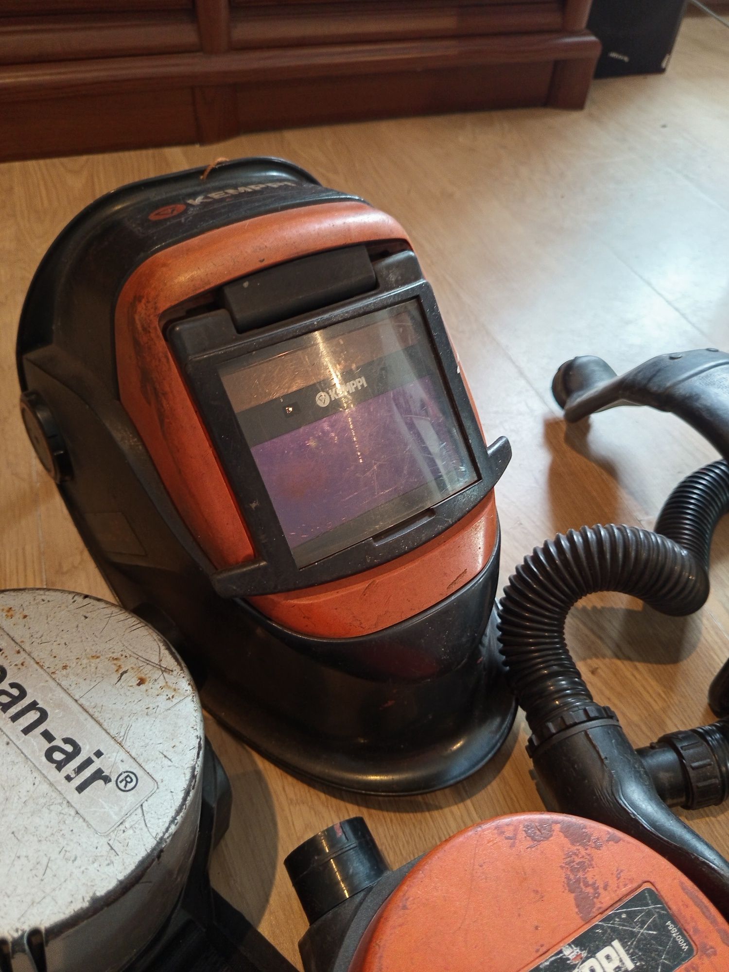 Maska spawalnicza Kemppi z nadmuchem Kemppi plus clean-air