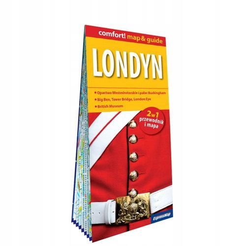 Londyn Laminowany Map&Guide 2W1 Przewodnik I Mapa