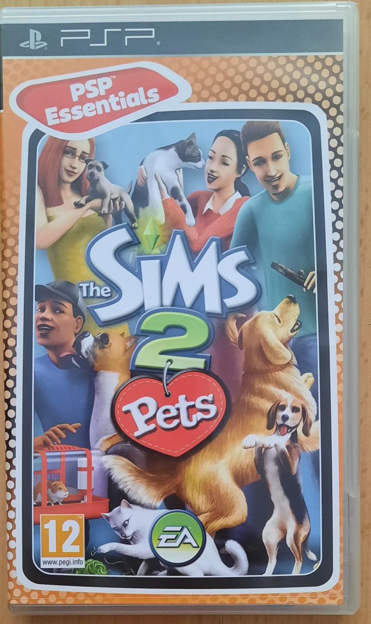 Sims2 Pets PSP z instrukcją