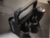 Uchwyt na akumulatory Bosch 12V – organizer na 6 sztuk – druk 3D