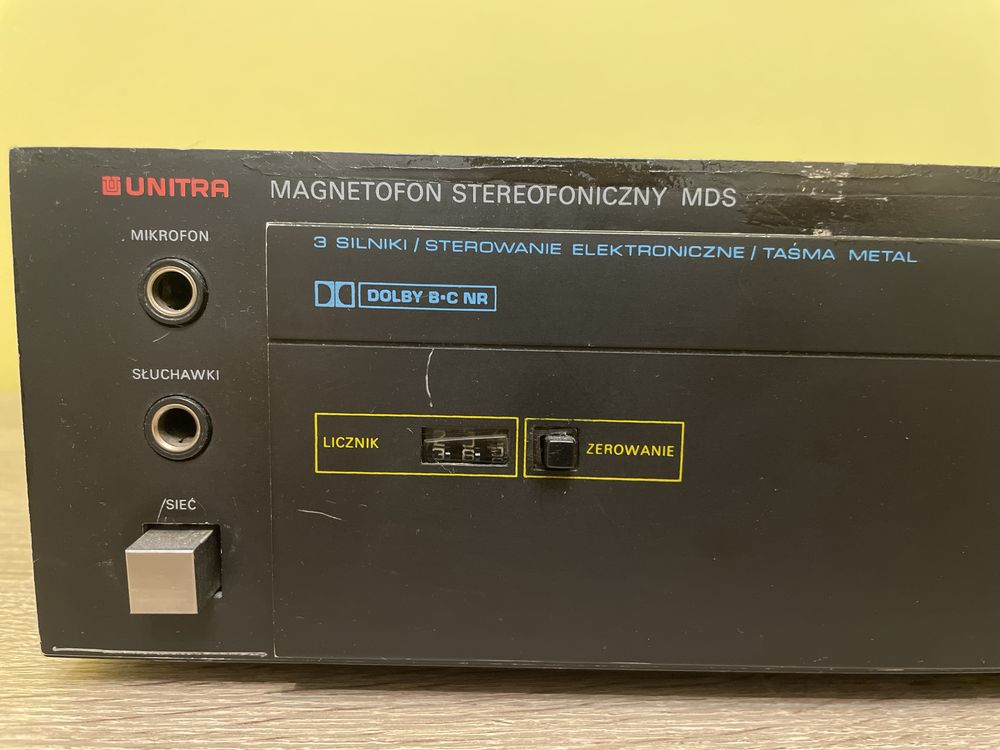 Magnetofon stereofoniczny MDS Unitra Diora