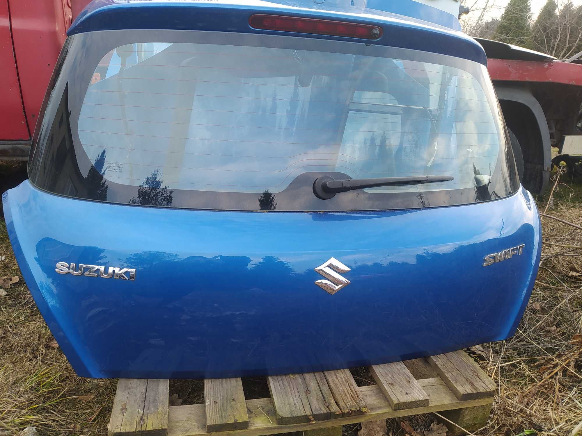 suzuki swift mk7 błotnik drzwi lusterko zamek zderzak klapa lampa tył