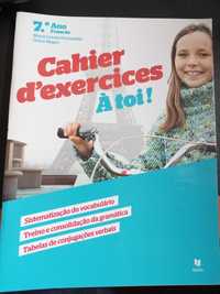 À Toi! Francês 7º Ano - Cahier d'Exercices