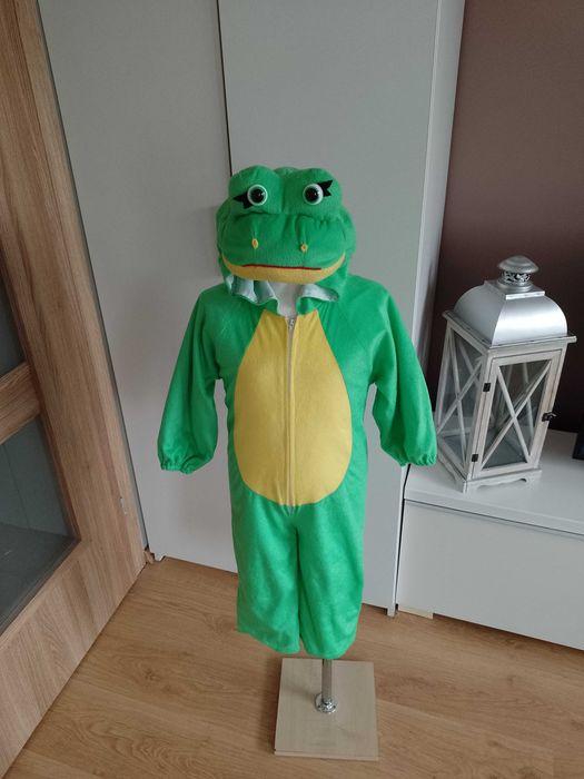 Strój karnawałowy ŻABA ŻABY PŁAZA kostium przebranie 98/104 (480)