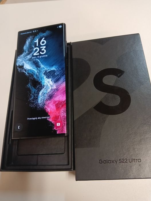 Jak Nowy Samsung S22 Ultra w idealnym stanie,komplet,bez rys