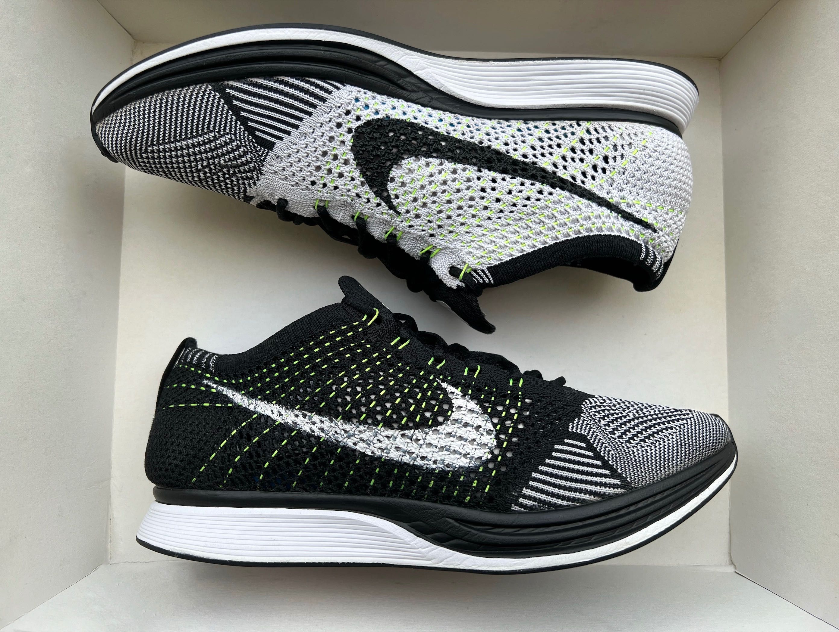 Nike Flyknit Racer – ORCA VOLT – EUR 43 / US9.5