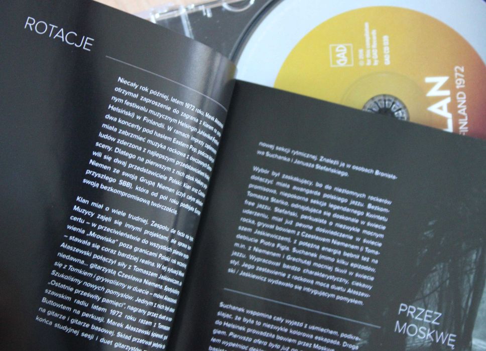 Klan - Live Finland 1972 CD - UNIKAT