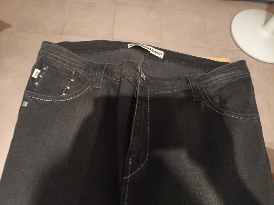 Calças de ganga pretas