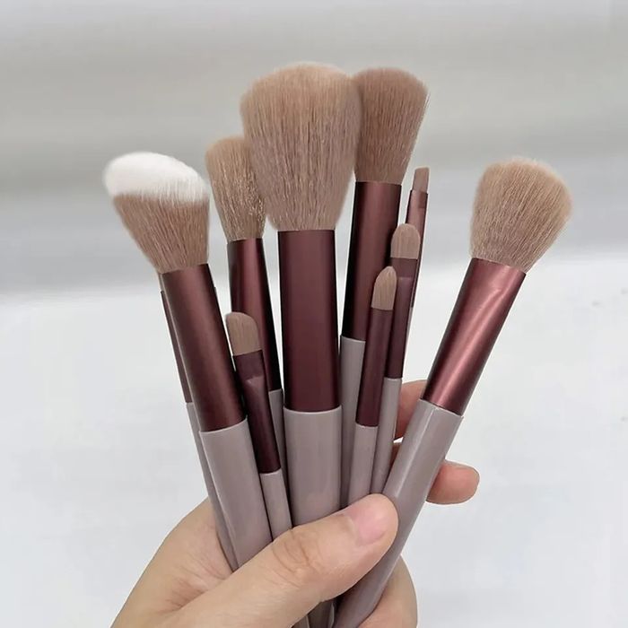 13 pinceis de maquiagens