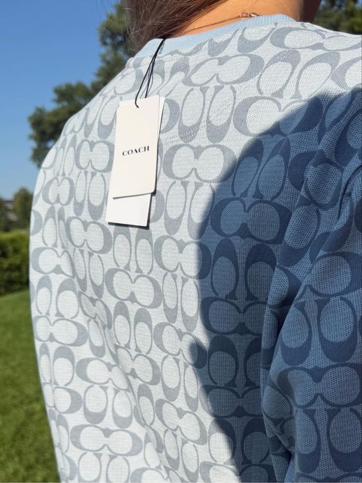 Свитшот Кофта оверсайз жіноча М Коус Coach