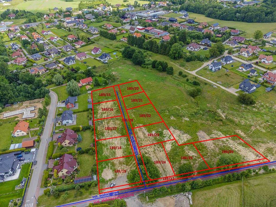 Atrakcyjna działka 1000 m² z warunkami zabudowy 6 km od morza Mścice