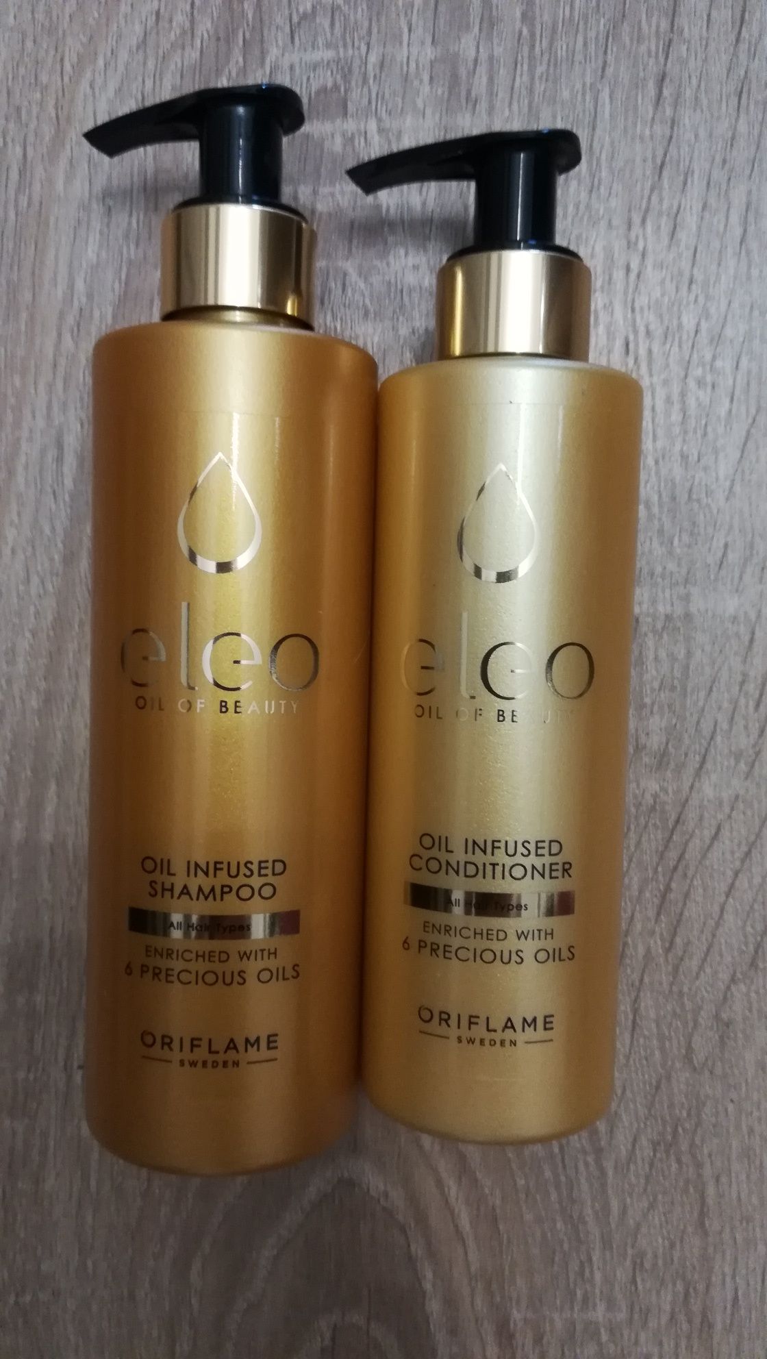 Eleo szampon i odżywka do włosów, Oriflame