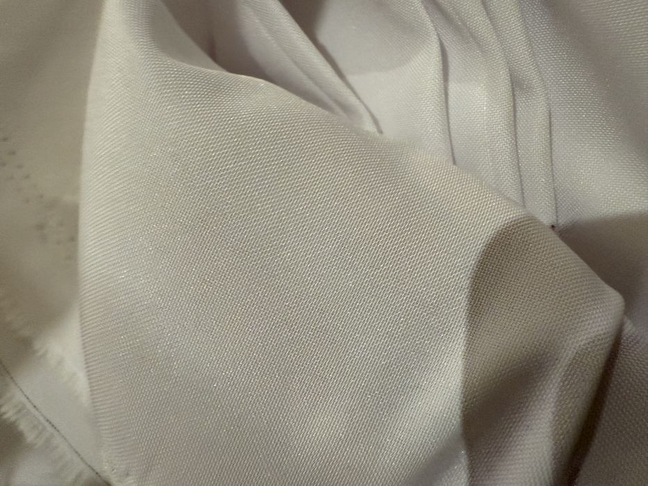 Tkanina panama biała 9 metrów