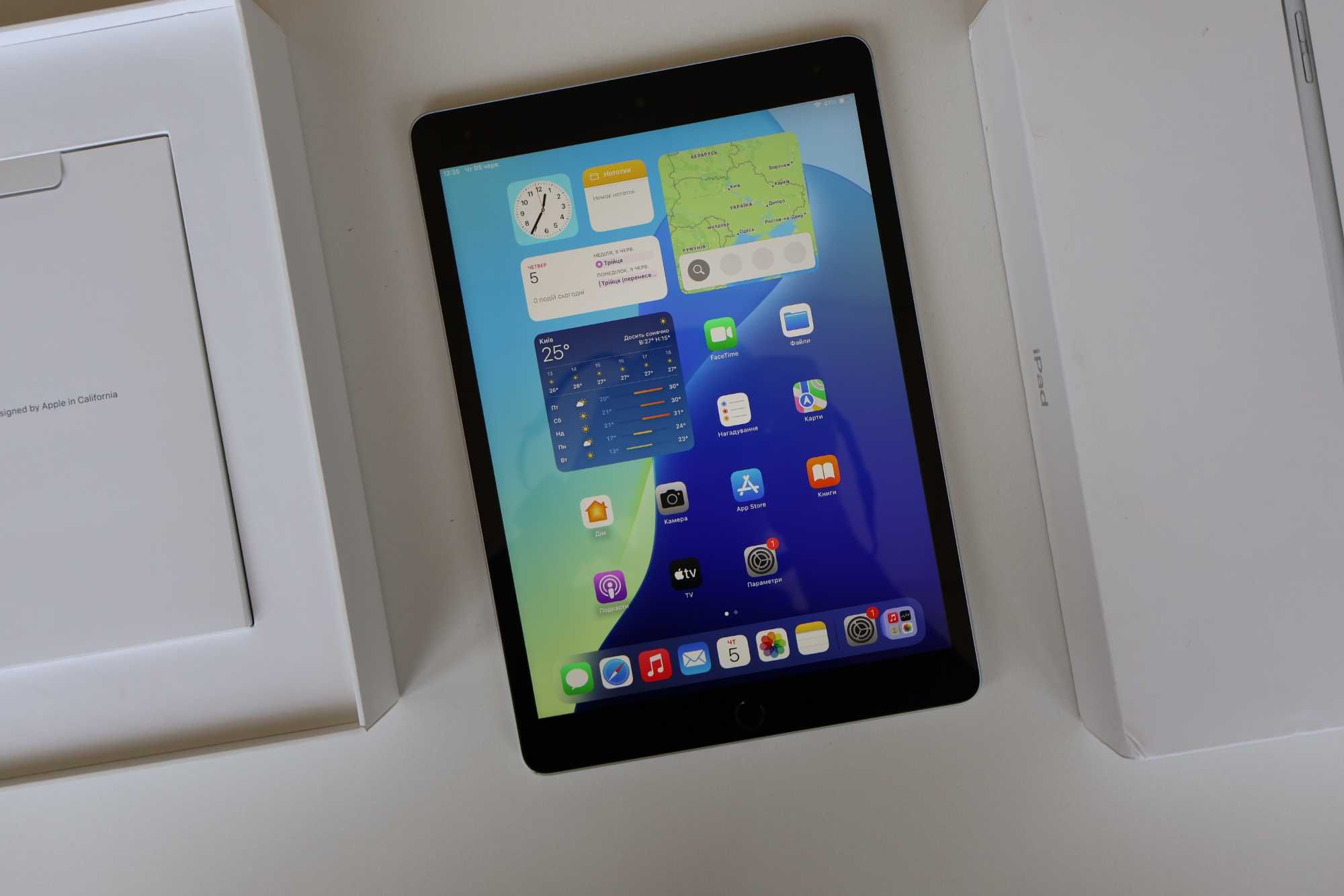 Apple iPad 10.2 2021 (9-Gen) 256Gb Silver A2602 Wi-Fi Оригінал!
