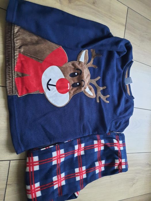 Chłopięca zimowa piżama 122-128