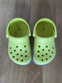 Crocs butki dzieciece limonkowe 6 (22-23)