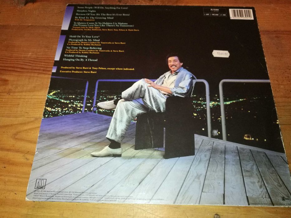 SMOKEY   ROBINSON - Smoke Signals  LP