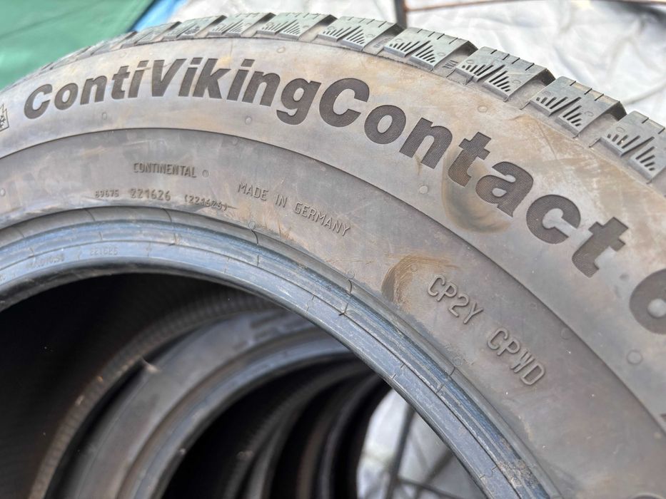 225-65-R17 CONTINENTAL CONTACT -6  комплект всесез резины GERMANY 2023