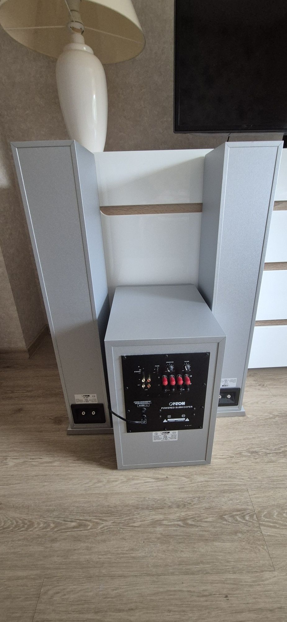 Zestaw Canton Głośniki le 207*subwoofer AS 25 Sc