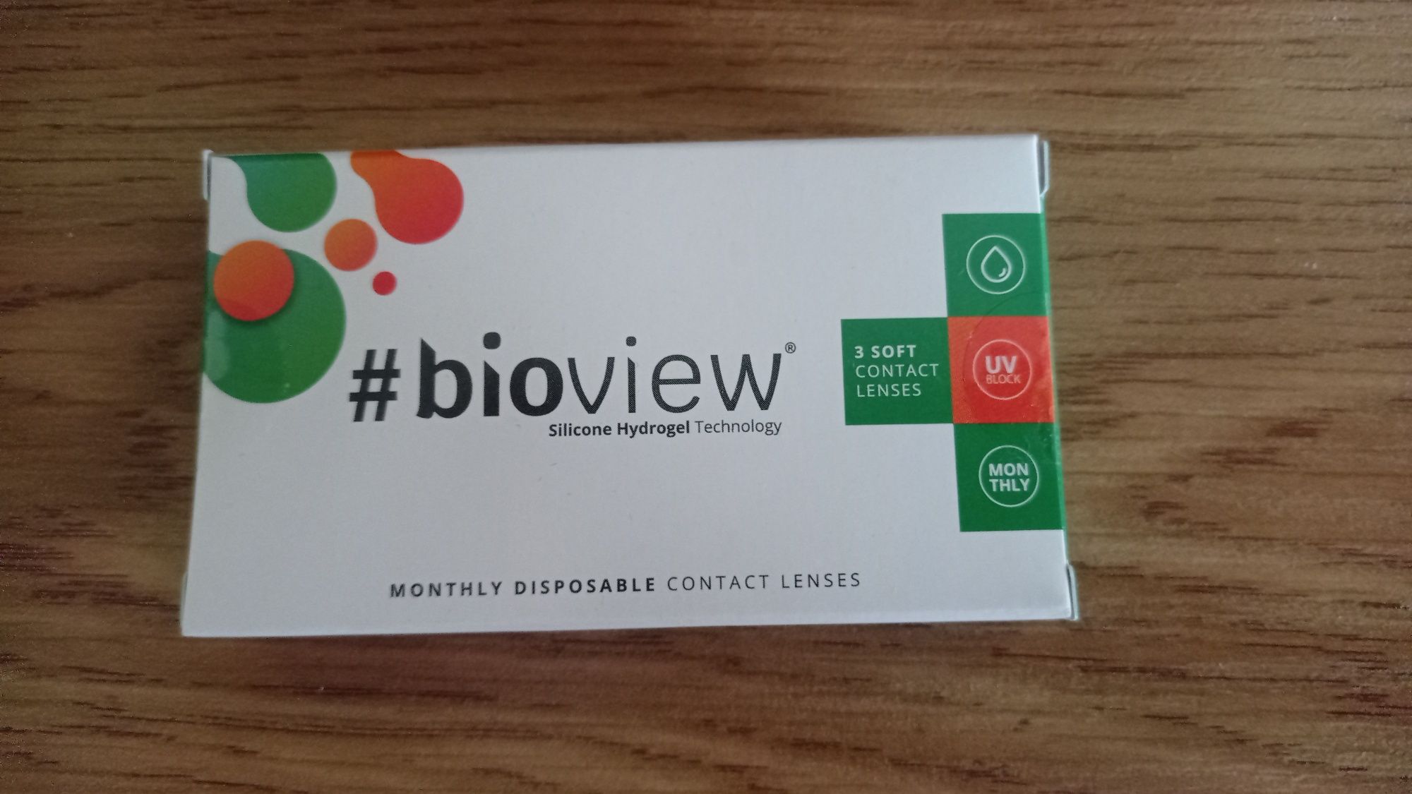 Soczewki miesięczne bioview -1,5 4szt