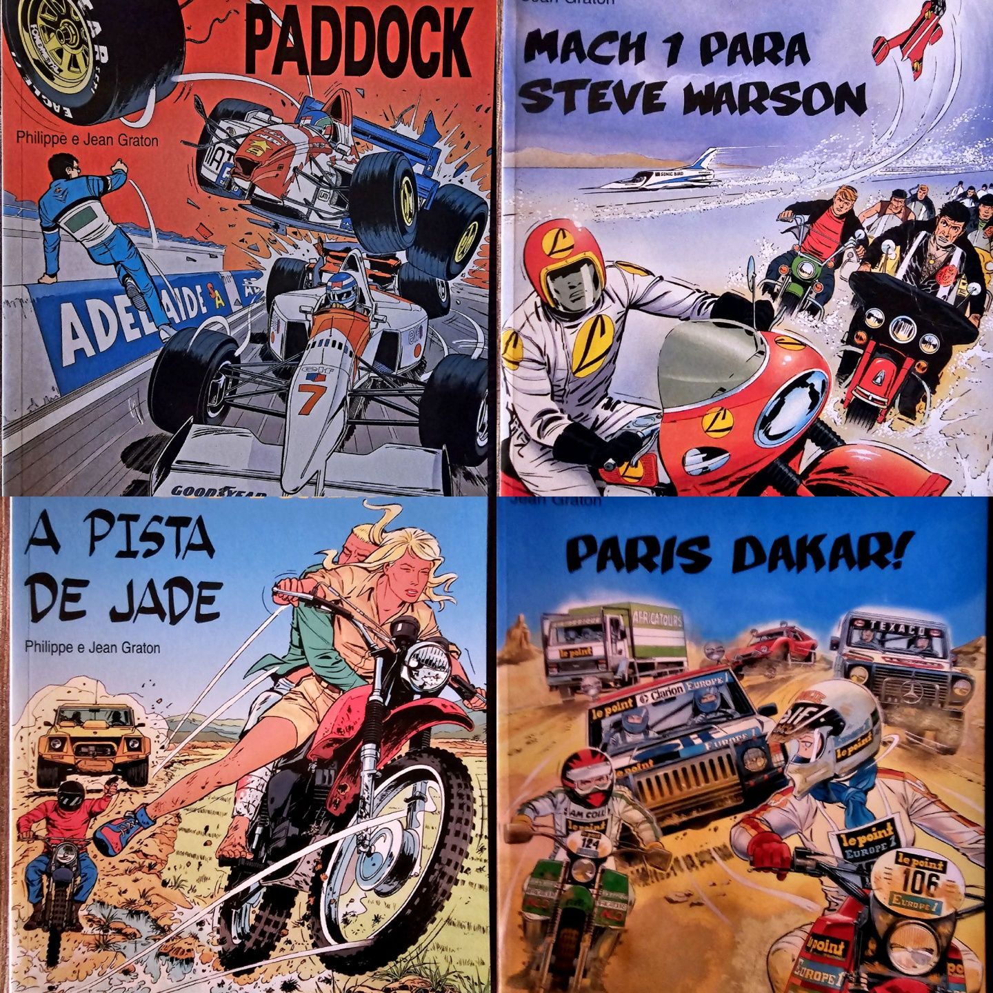 Livros de Banda desenhada LUCKY LUKE e B.D. MICHEL VAILLANT autosport