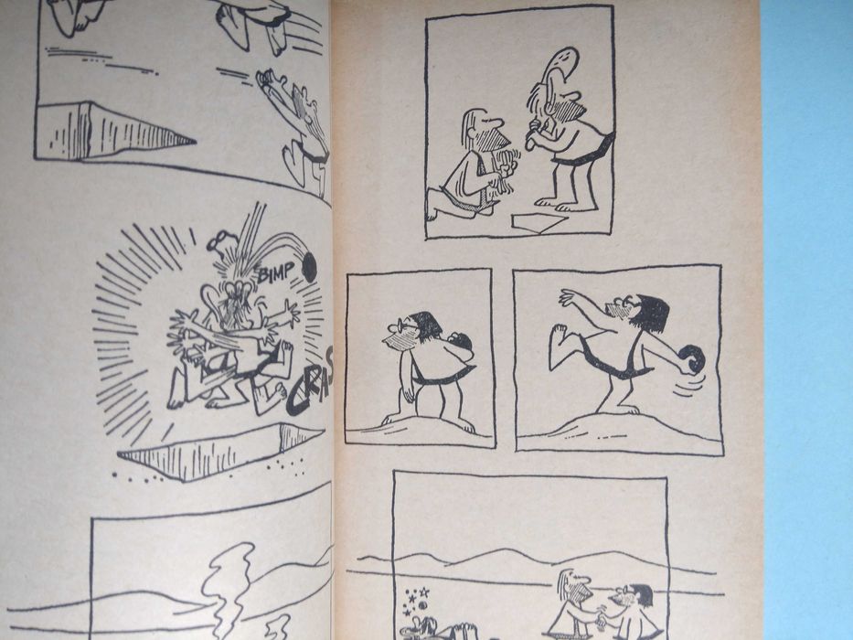 "B.C." - Clássico da BD humorística por Johnny Hart - 3 livros. (1972)