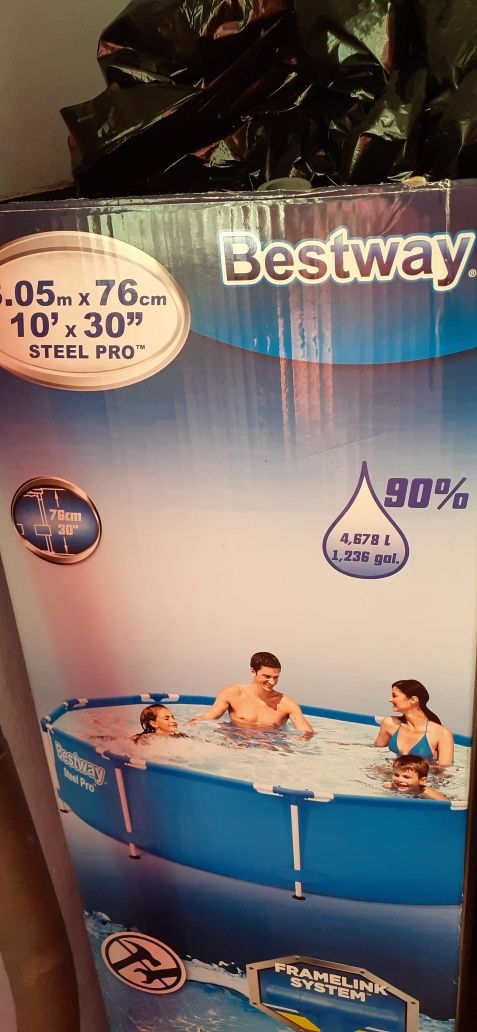 Sprzedam basen 3.05 m  x   76 cm