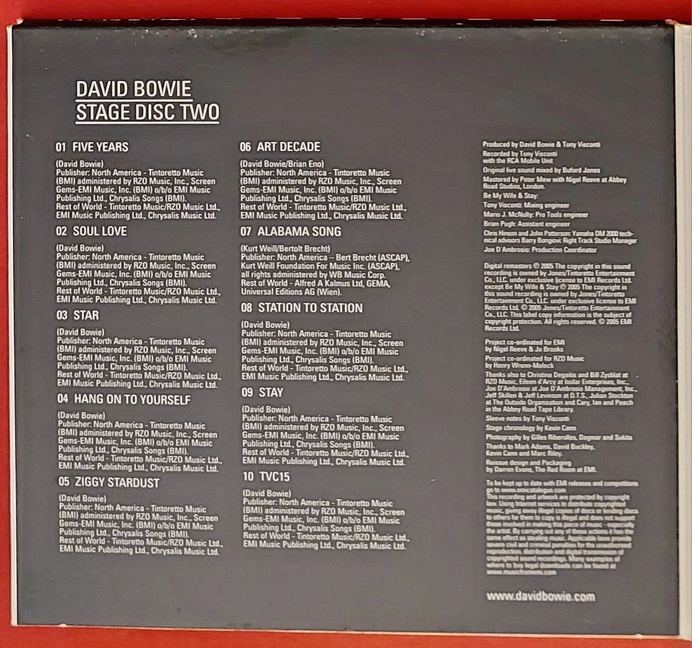 David Bowie STAGE