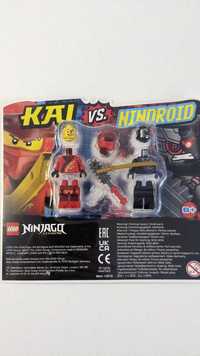 Lego Ninjago набір колекційних мініфігурок Kai vs. Nindroid