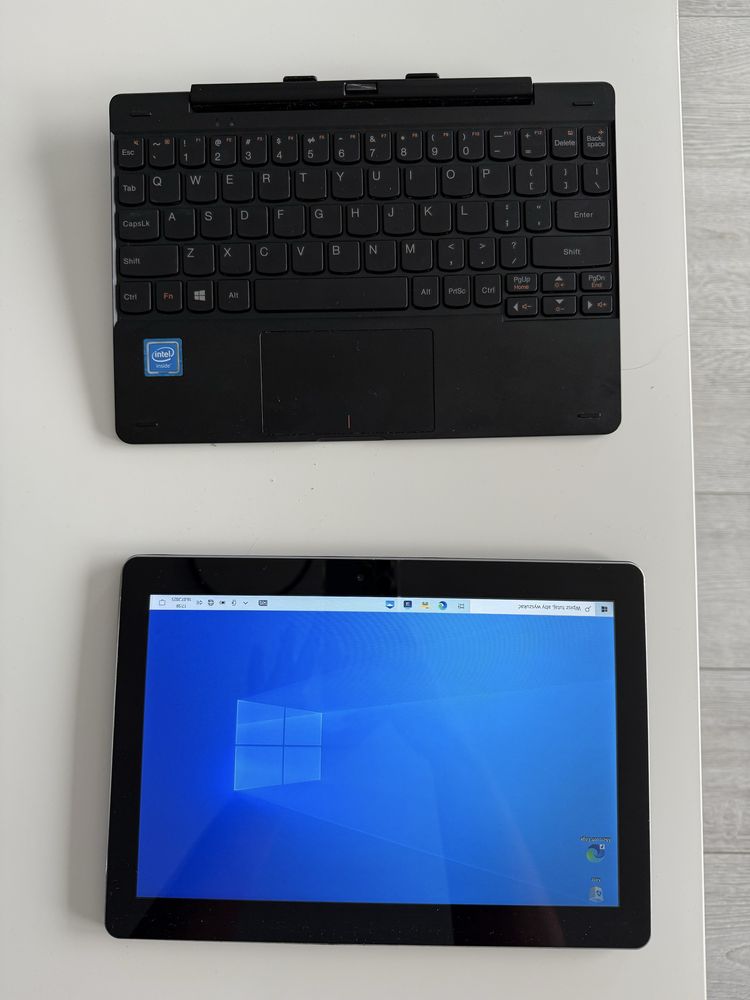 Lenovo Miix 300-10IBY tablet + laptop 2w1 dotykowy ekran - windows 10