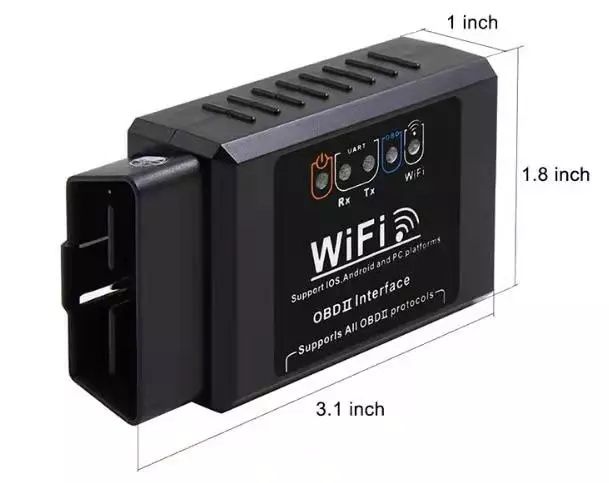 Автомобильный сканер OBD2 адаптер ELM327 версия 1.5 WIFI